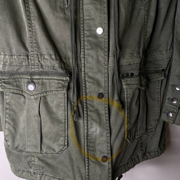 Anthropologie Hei Hei Anorak Military Utility Chore Coat Jacket - Picture 8 of 8
